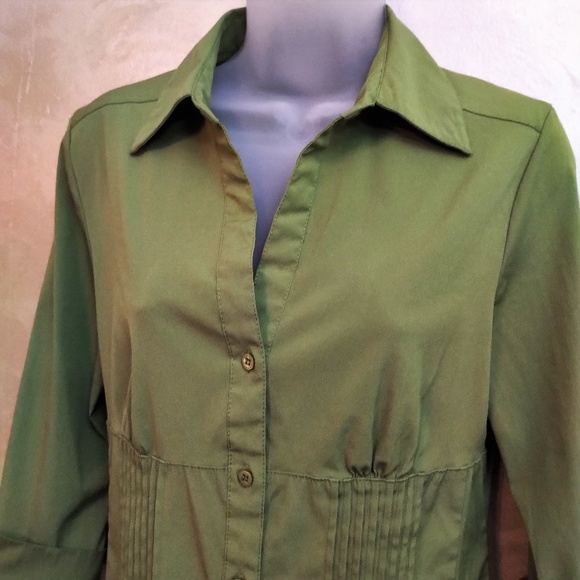 3/4 Cuff Sleeve Blouse by Como EUC S - Picture 2 of 4